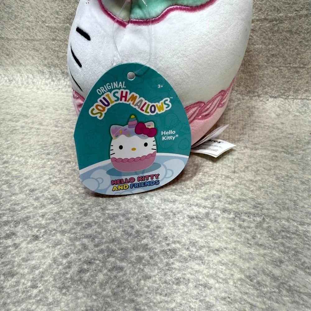 Hello Kitty Pink‎ Unicorn Original Squishmallows 7 Inches NEW